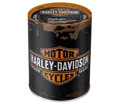 Копилка для мелочи Harley-Davidson Logo Money Box, Nostalgic Art