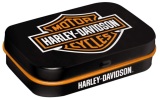 Металлическая коробка Harley-Davidson Retro Logo, Mint Box, Nostalgic Art, артикул NA81186
