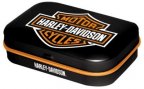 Металлическая коробка Harley-Davidson Retro Logo, Mint Box, Nostalgic Art