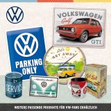 Металлическая пластина Volkswagen Parking Only, 15x20, Nostalgic Art, артикул NA26169