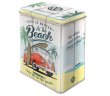 Металлическая коробка Volkswagen At The Beach, Tin Box L, Nostalgic Art