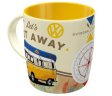 Керамическая кружка Volkswagen Let`s Get Away, Mug, Nostalgic Art, 330ml