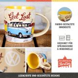 Керамическая кружка Volkswagen Let`s Get Lost, Coffee Mug, Nostalgic Art, 330ml, артикул NA43042