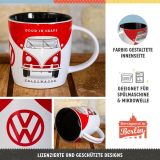 Керамическая кружка Volkswagen Good In Shape, Coffee Mug, Nostalgic Art, 330ml, артикул NA43044