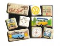 Набор магнитов на холодильник Volkswagen Bulli - Let's Get Lost, Fridge Magnets, Nostalgic Art