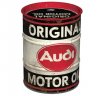 Копилка бочка Audi Original Motor Oil, Retro Money Box, Nostalgic Art