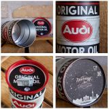 Копилка бочка Audi Original Motor Oil, Retro Money Box, Nostalgic Art, артикул NA31511