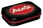 Металлическая конфетница Audi Logo Red Shine, Mint Box, Nostalgic Art