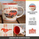 Керамическая кружка Ford Mustang - GT 1967 Red, Coffee Mug, Nostalgic Art, 330ml, артикул NA43076