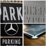 Металлическая пластина Mercedes-Benz Parking Only, Tin Sign, 30x40, Nostalgic Art, артикул NA23262
