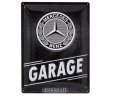 Металлическая пластина Mercedes-Benz Garage, Tin Sign, 30x40, Nostalgic Art