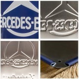 Металлическая пластина Mercedes-Benz Kundendienst, Tin Sign, 15x20, Nostalgic Art, артикул NA26226
