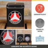 Металлическая коробка Mercedes-Benz Logo Evolution, Tea Box Steel, Nostalgic Art, артикул NA31309