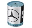 Копилка для мелочи Mercedes-Benz Service, Retro Money Box, Nostalgic Art