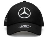 Бейсболка Mercedes-AMG F1, Black, George Russell, артикул B67999696