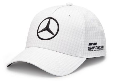 Бейсболка Mercedes-AMG F1, White, Lewis Hamilton