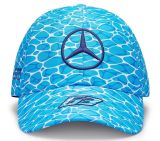Бейсболка Mercedes-AMG F1, Blue, Special Edition, George Russell, артикул B67999698