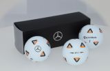 Набор из 3-х мячей для гольфа Mercedes-Benz Golf Balls, Set of 3, TaylorMade, артикул B66450467