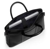 Кожаная сумка Audi Briefcase Leather, black, артикул 3152201600