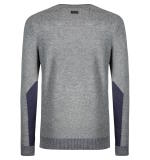 Мужской свитер Audi Knitted sweater, men, grey, артикул 3132103002