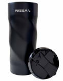 Термокружка Nissan Thermo Mug Twisted, Black Matt, артикул FK5883BLNN