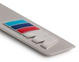 Стальной брелок BMW M Logo Keychain, Steel, Silver, артикул 80275A87977