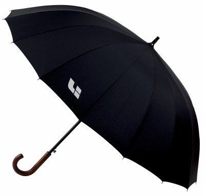 Большой зонт-трость Lixiang (Лисян) Stick Umbrella, Wooden Handle, Black