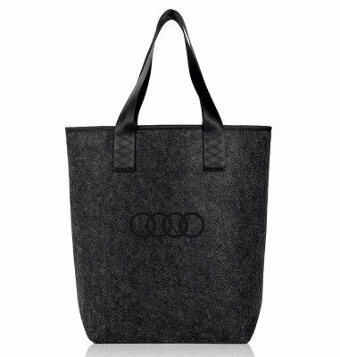 Сумка для покупок Audi Rings Shopping Bag, Dark Grey
