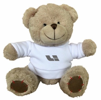 Плюшевый медведь Lixiang (Лисян) Plush Toy Bear, Beige/White