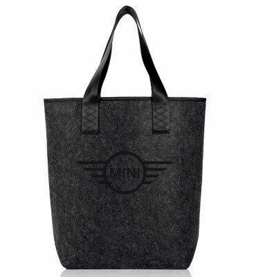 Сумка для покупок MINI Logo Shopping Bag, Dark Grey