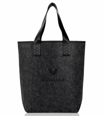 Сумка для покупок Renault Logo Shopping Bag, Dark Grey