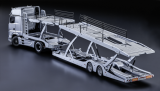 Масштабная модель Mercedes-Benz Car Transporter, 1:18 Scale, Silver, артикул B66004211