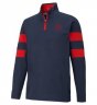 Мужской свитер для гольфа Mercedes-Benz Men's Golf Sweater, Navy/Red