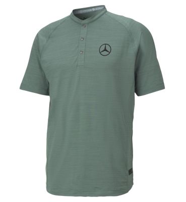 Мужская рубашка-поло для гольфа Mercedes-Benz Men's Golf Polo Shirt, Green