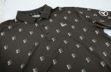 Мужская рубашка-поло Mercedes-Benz Men's Golf Polo Shirt, Black, артикул B66450565