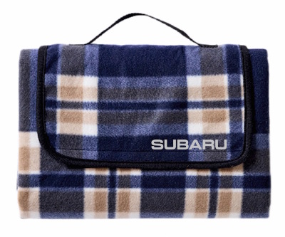 Плед для пикника Subaru Travel Plaid, Blue/Beige/White