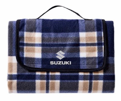 Плед для пикника Suzuki Travel Plaid, Blue/Beige/White