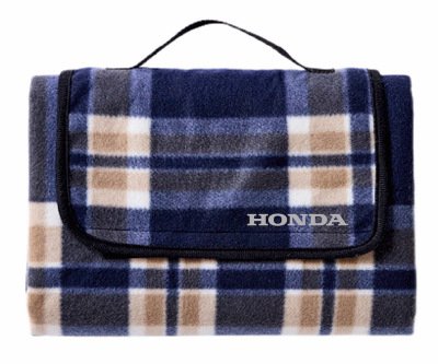 Плед для пикника Honda Travel Plaid, Blue/Beige/White