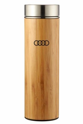 Термос Audi Thermos Flask, Bamboo, 0,45l