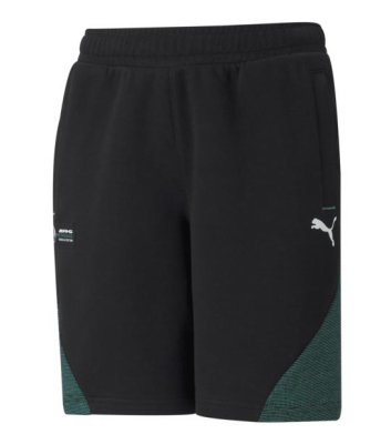 Детские спортивные шорты Mercedes-Benz Children's Tracksuit Shorts, Black/Green