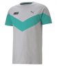 Мужская футболка Mercedes-Benz T-Shirt, Formula 1, Men, Grey/Turquoise