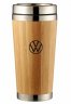 Термокружка Volkswagen Thermo Mug, Bamboo, 0,45l