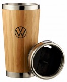 Термокружка Volkswagen Thermo Mug, Bamboo, 0,45l, артикул FK565HVW
