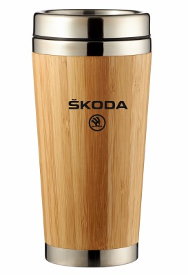 Термокружка Skoda Thermo Mug, Bamboo, 0,45l