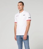 Мужская рубашка-поло Porsche Motorsport Men's Polo Shirt, White, артикул WAP43000S0P0MS