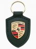Брелок для ключей с гербом Porsche Crest Keyring, Driven By Dreams 75Y, Green