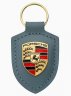 Брелок для ключей с гербом Porsche Crest Keyring, Driven By Dreams 75Y, Blue