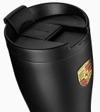 Термокружка Porsche Thermal Travel Mug, Matt Black, артикул WAP0506250RTHB