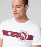 Мужская футболка Porsche Connecting Rod T-shirt, Essential, White, артикул WAP67000S0PESS