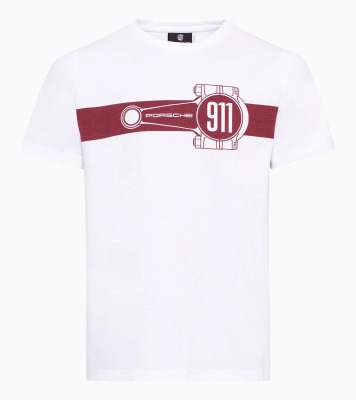 Мужская футболка Porsche Connecting Rod T-shirt, Essential, White